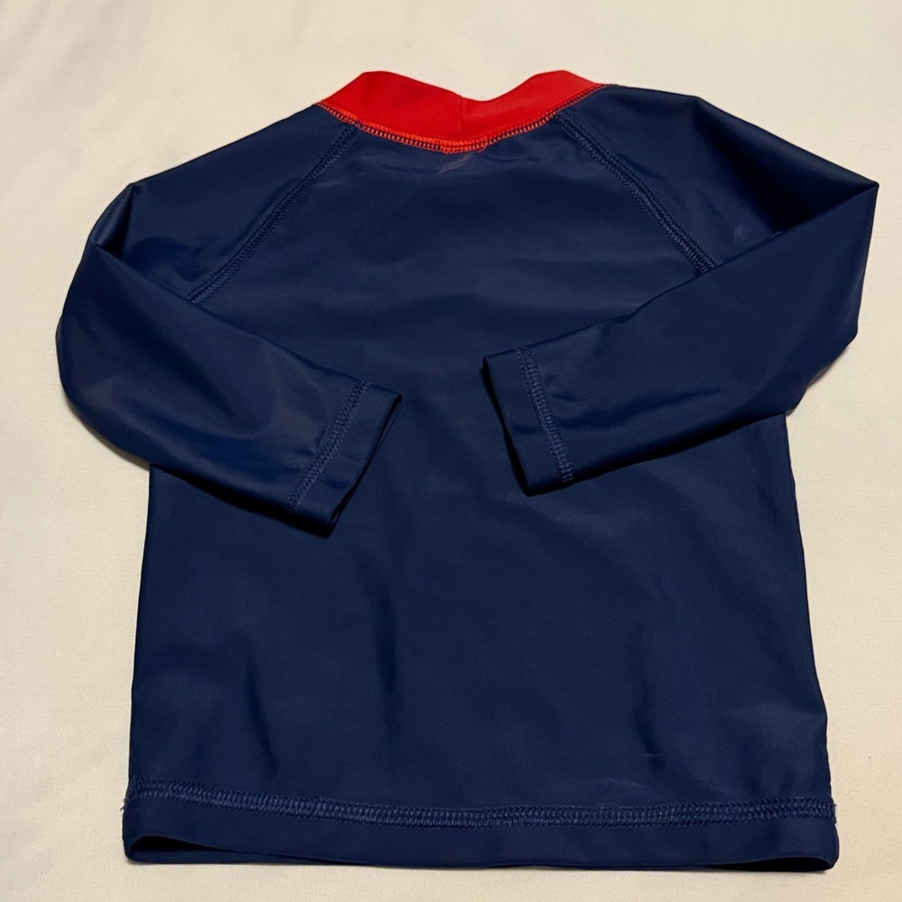 Carter's Red and Navy Rashgaurd - Picture 4 of 4